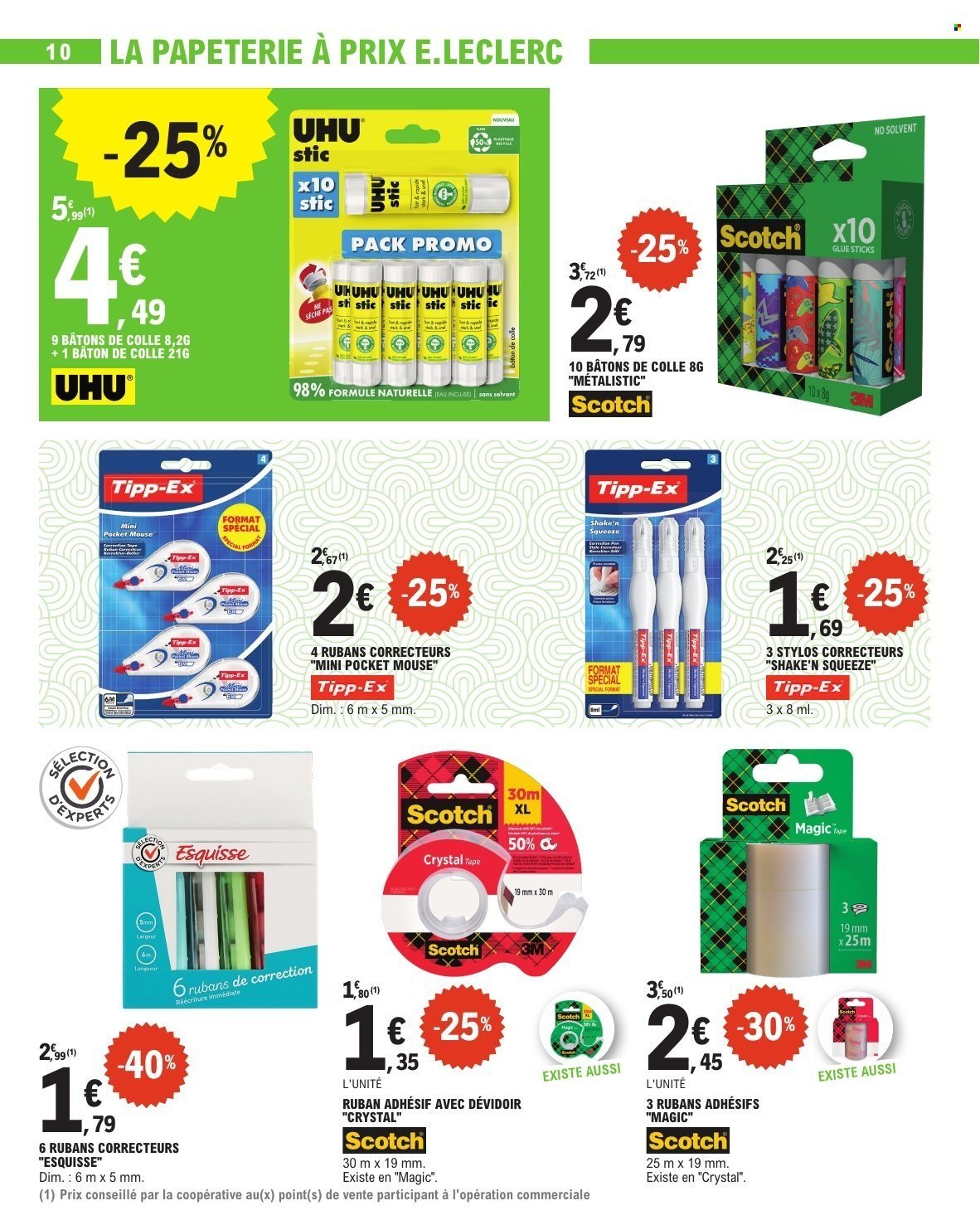 Catalogue E.LECLERC - RENTREE DES CLASSES (2025-07-29 - 2025-09-06)
