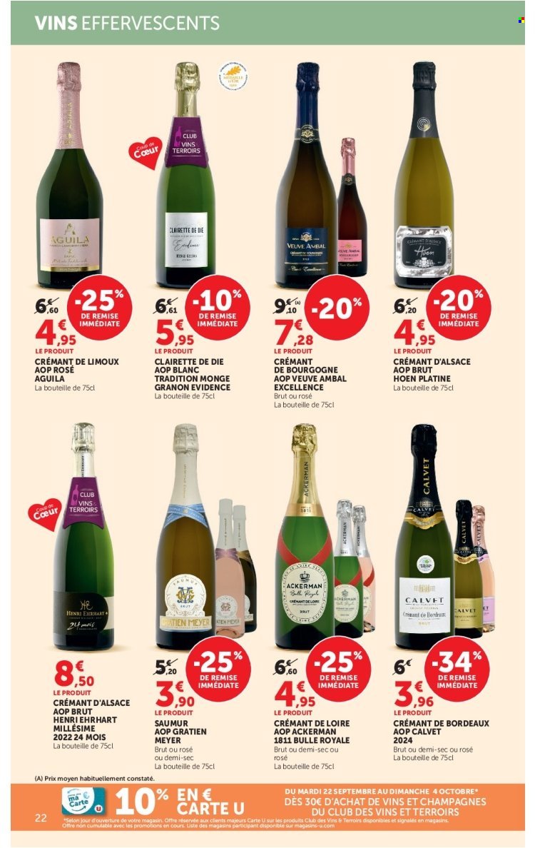 Catalogue SUPER U - FOIRE AUX VINS consultation en avant-première !