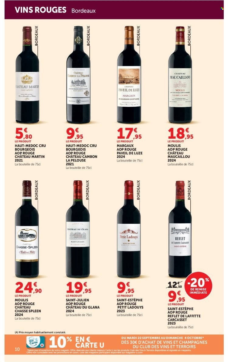 Catalogue SUPER U - FOIRE AUX VINS consultation en avant-première !