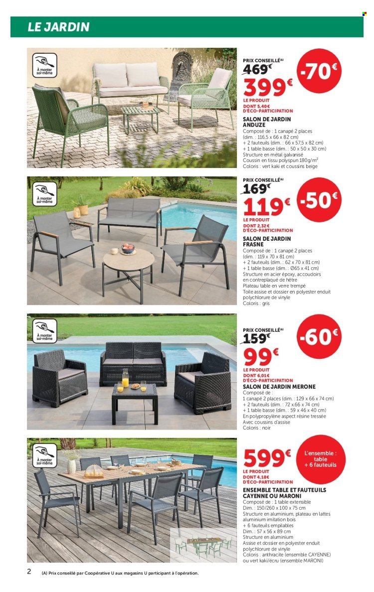 Catalogue SUPER U - Les beaux jours à prix bas (2026-04-28 - 2026-05-24)