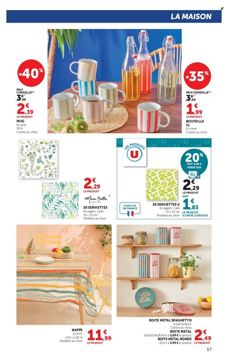 Catalogue SUPER U - Les beaux jours à prix bas (2026-04-28 - 2026-05-24)