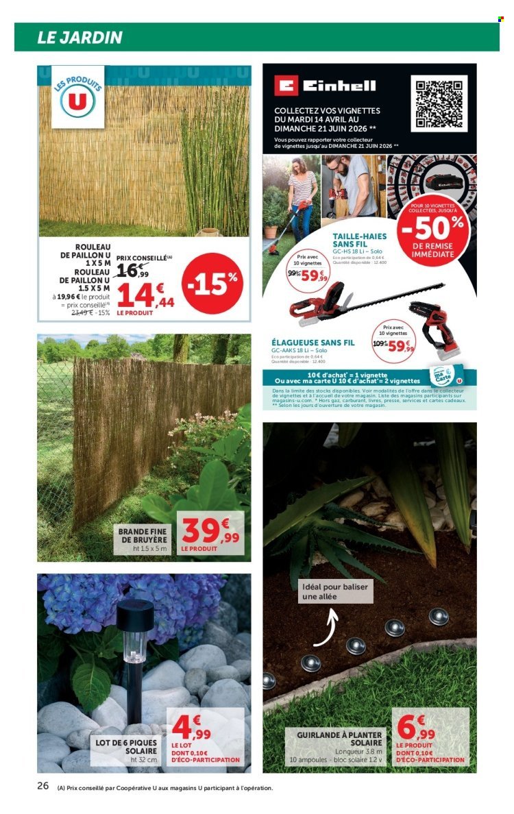 Catalogue SUPER U - Les beaux jours à prix bas (2026-04-28 - 2026-05-24)