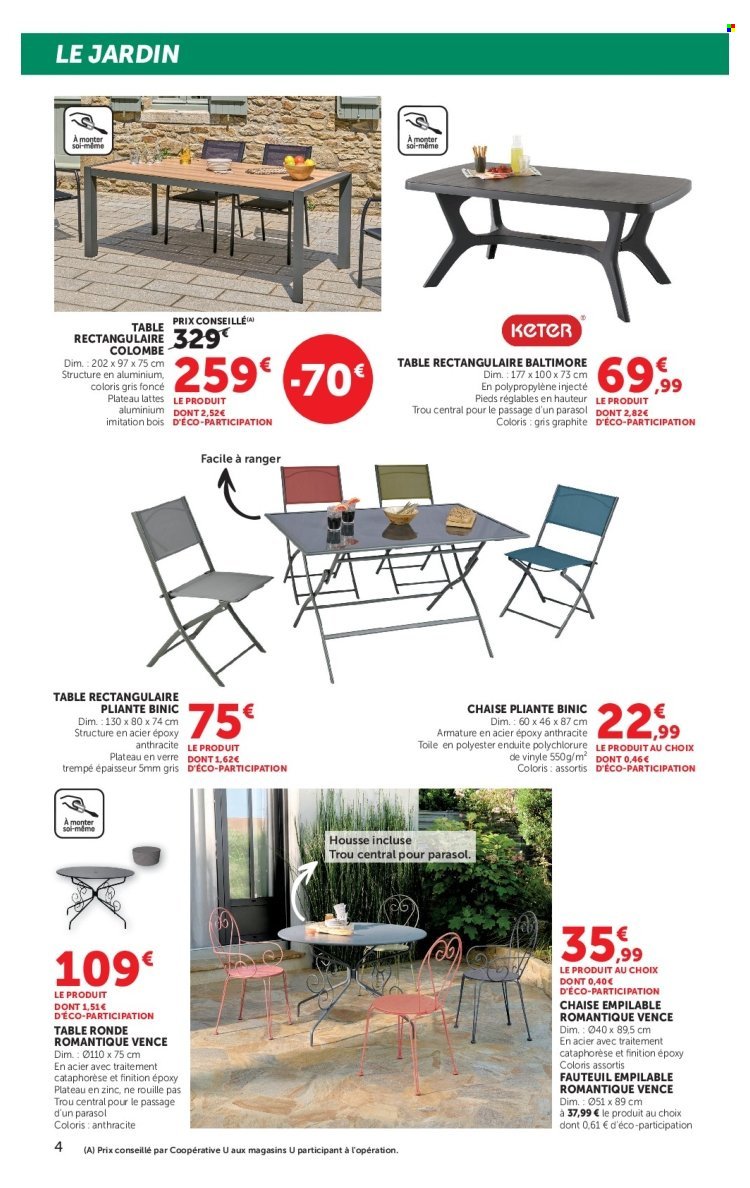 Catalogue SUPER U - Les beaux jours à prix bas (2026-04-28 - 2026-05-24)