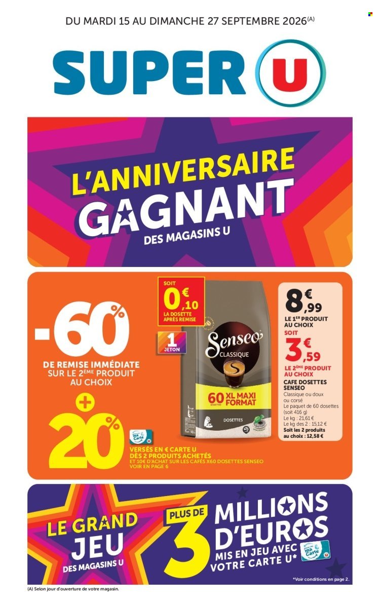 Catalogue SUPER U - Quinzaine des prix ultra bas