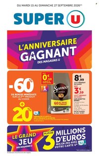 Catalogue SUPER U - Quinzaine des prix ultra bas