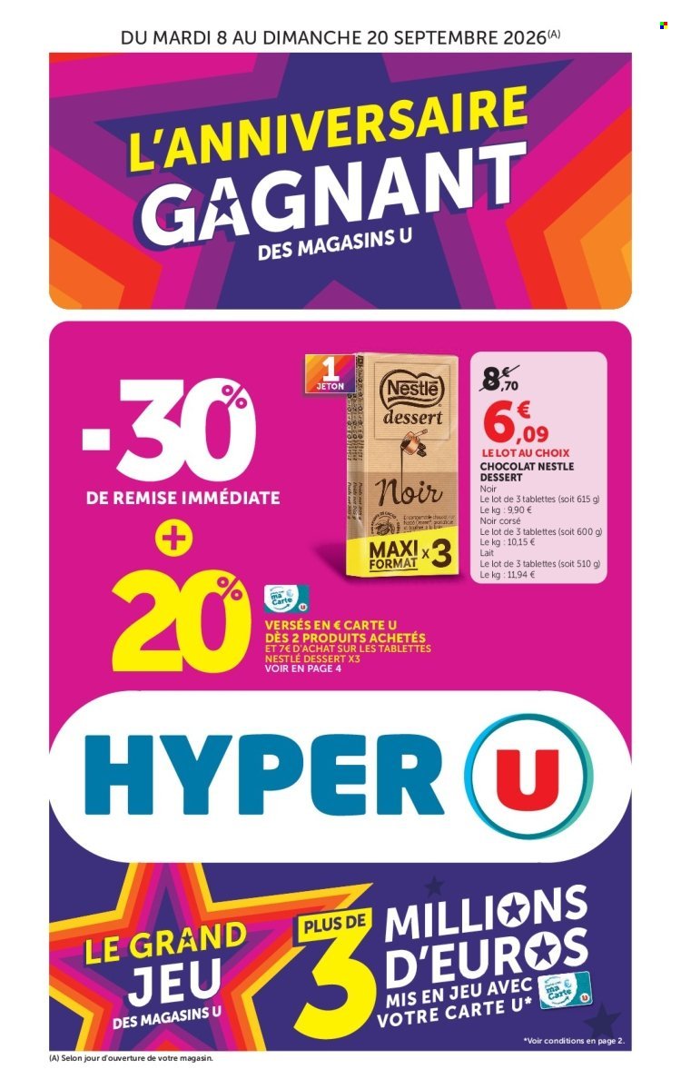 Catalogue HYPER U - Quinzaine des prix ultra bas