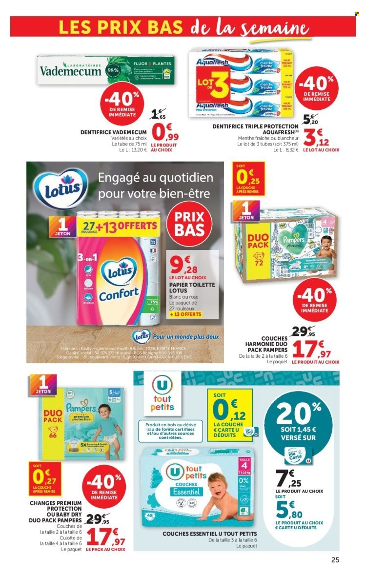 Catalogue HYPER U - Quinzaine des prix ultra bas