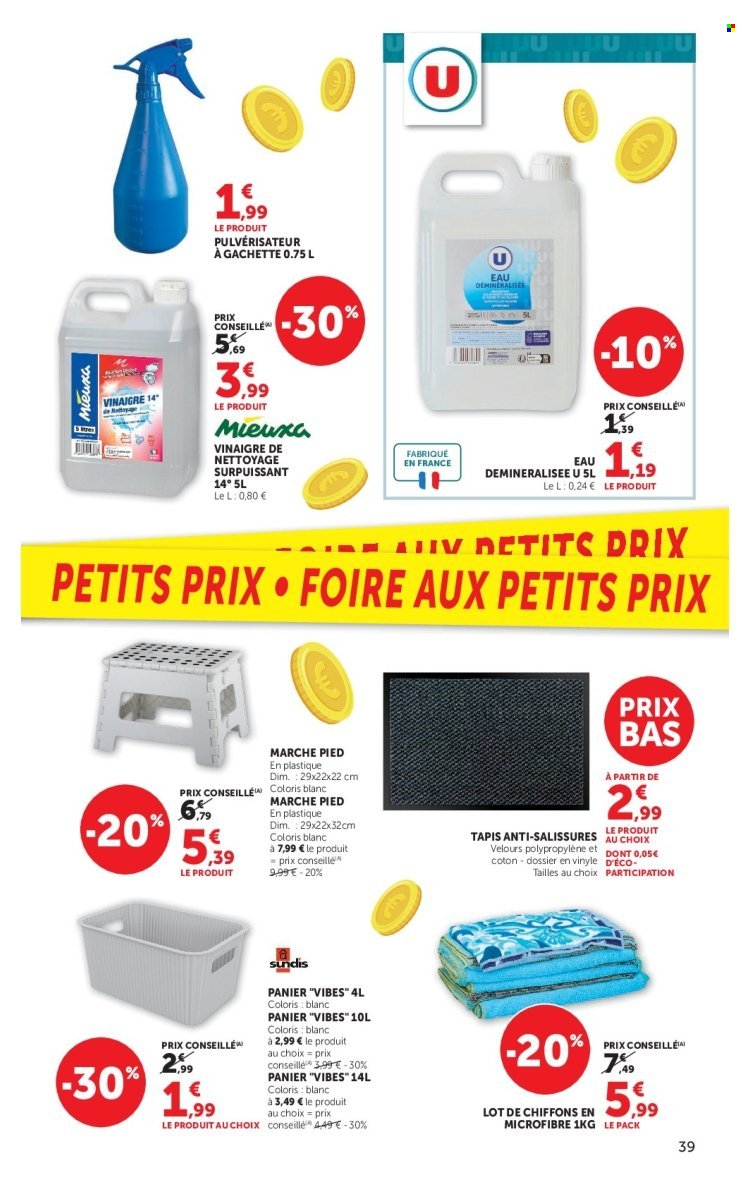 Catalogue HYPER U - Quinzaine des prix ultra bas