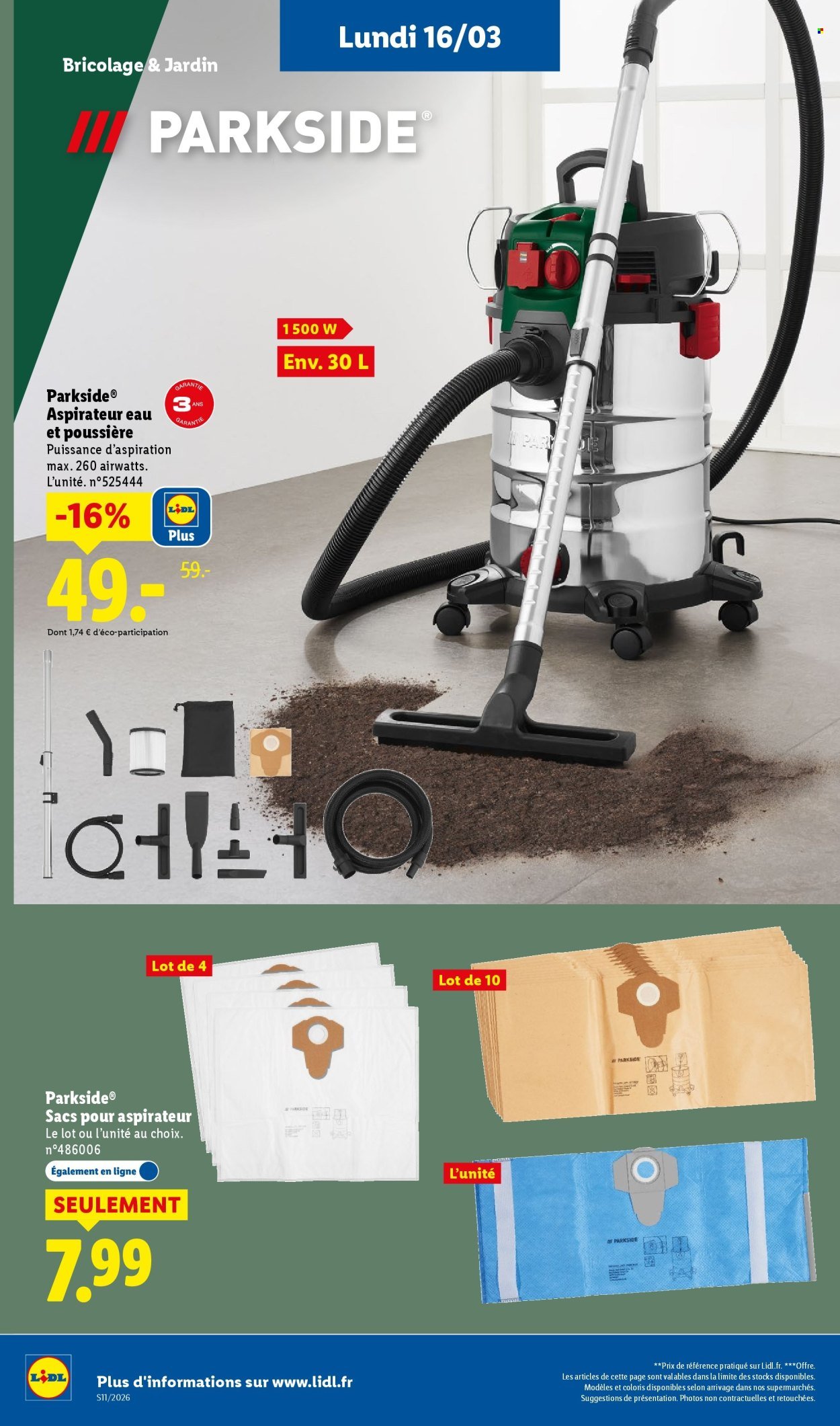 Catalogue LIDL - Les bonnes affaires de la semaine (2026-03-16 - 2026-03-19)