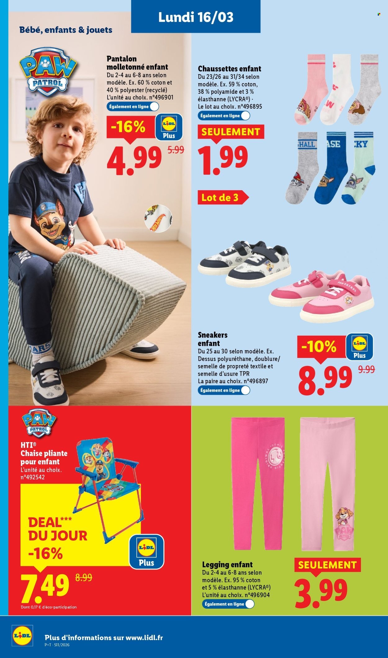 Catalogue LIDL - Les bonnes affaires de la semaine (2026-03-16 - 2026-03-19)