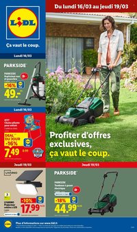 Catalogue LIDL - Les bonnes affaires de la semaine