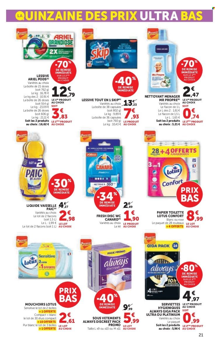 Catalogue HYPER U - Quinzaine des prix ultra bas (2026-03-03 - 2026-03-15)