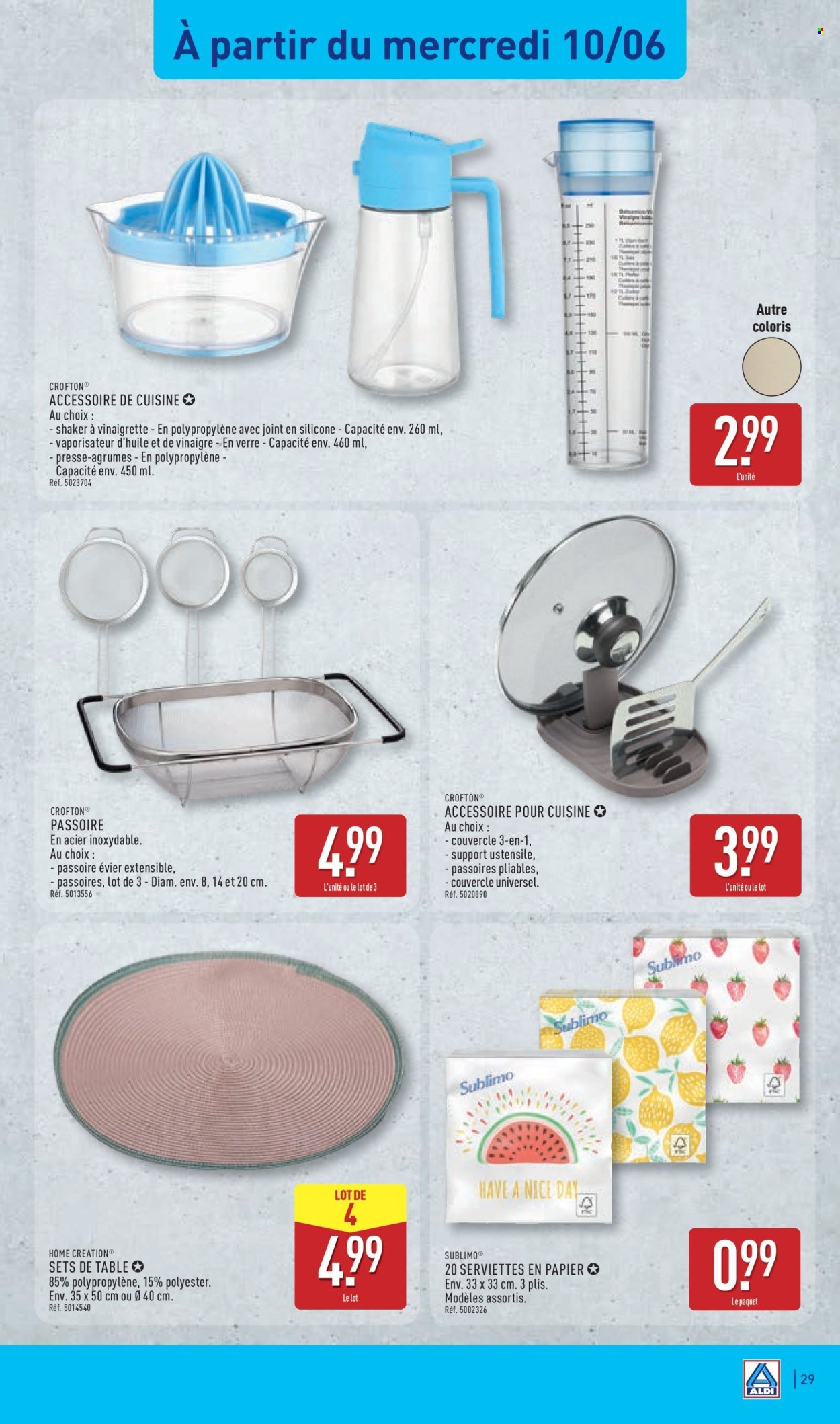 Catalogue ALDI - Nos bons plans de la semaine