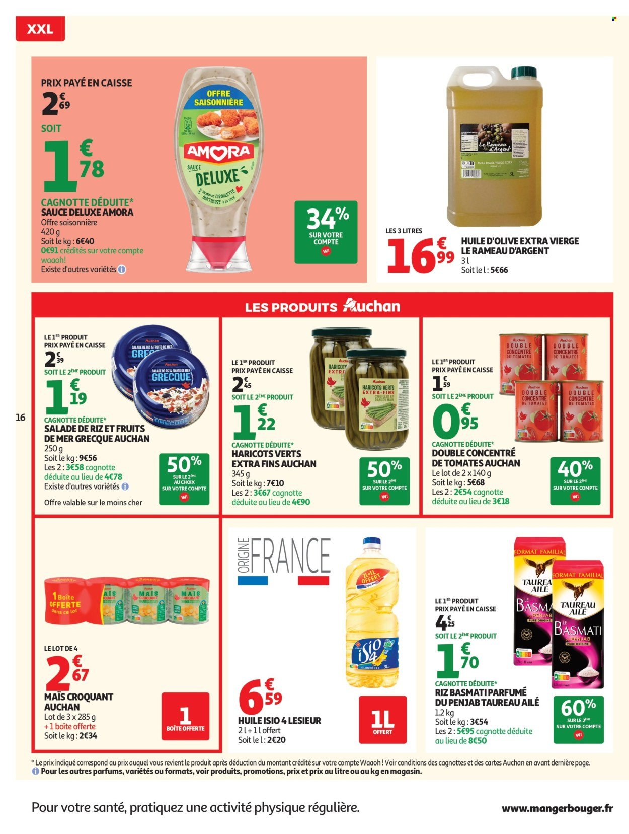 Catalogue AUCHAN - Promos XXL, rentrée