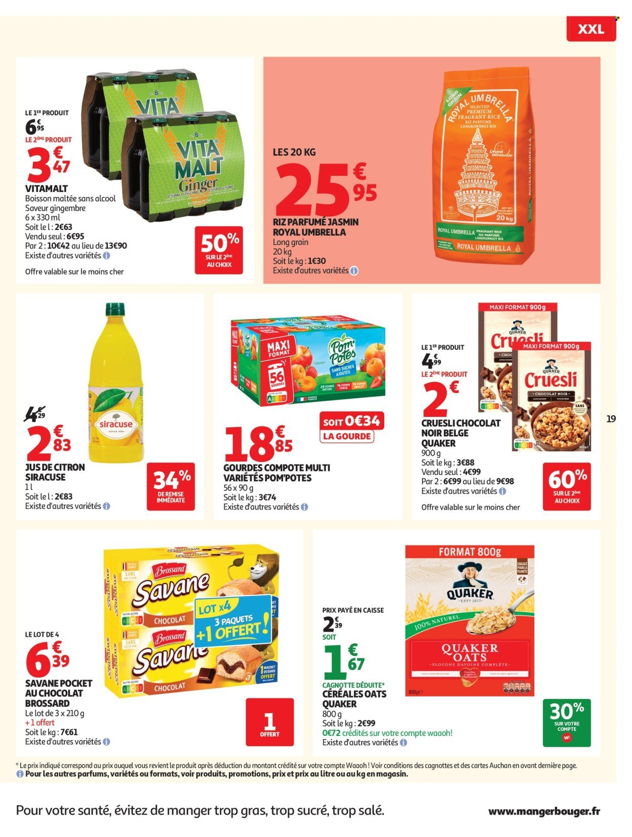 Catalogue AUCHAN - Promos XXL, rentrée