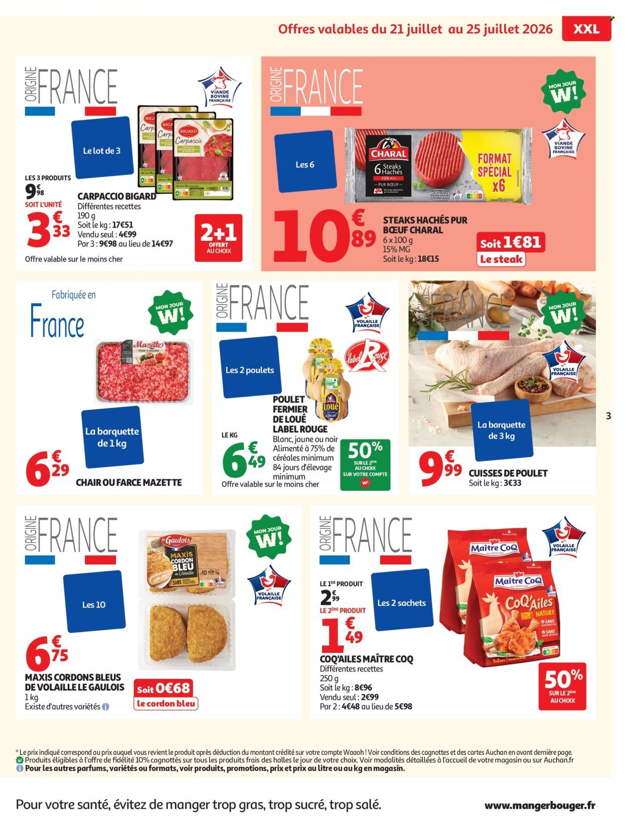 Catalogue AUCHAN - Promos XXL, rentrée
