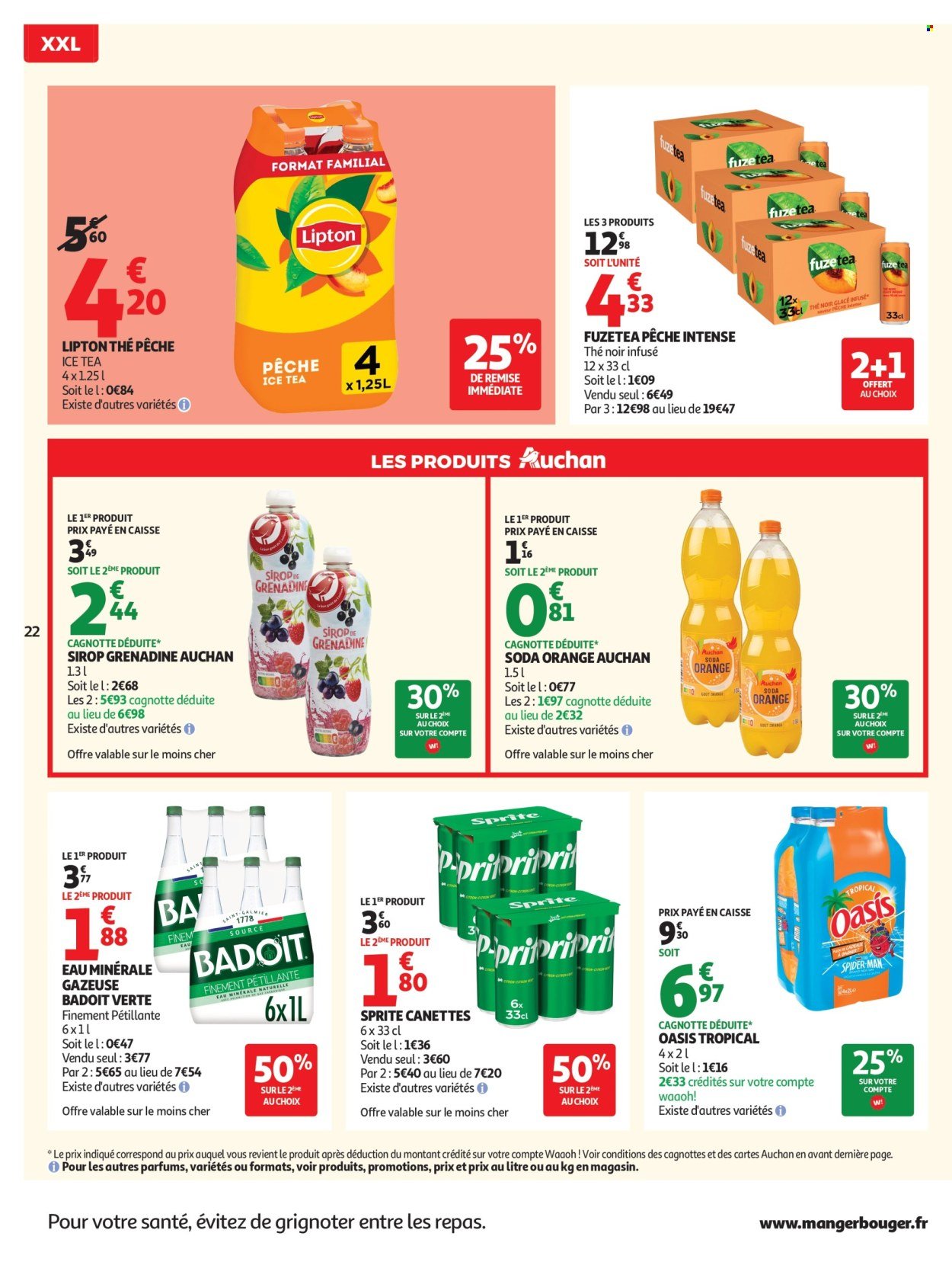 Catalogue AUCHAN - Promos XXL, rentrée