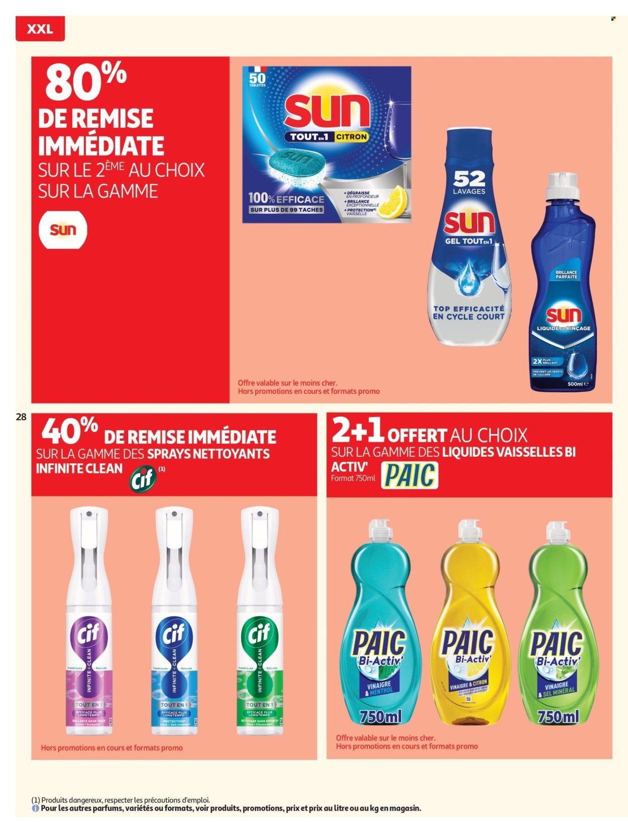 Catalogue AUCHAN - Promos XXL, rentrée