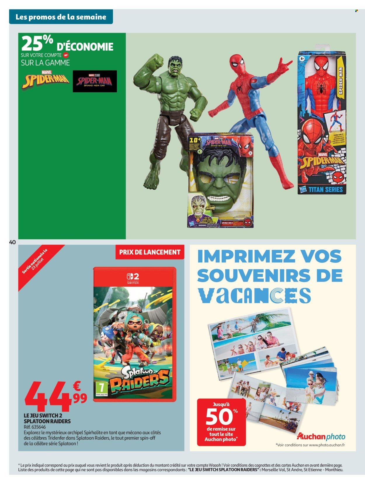 Catalogue AUCHAN - Promos XXL, rentrée