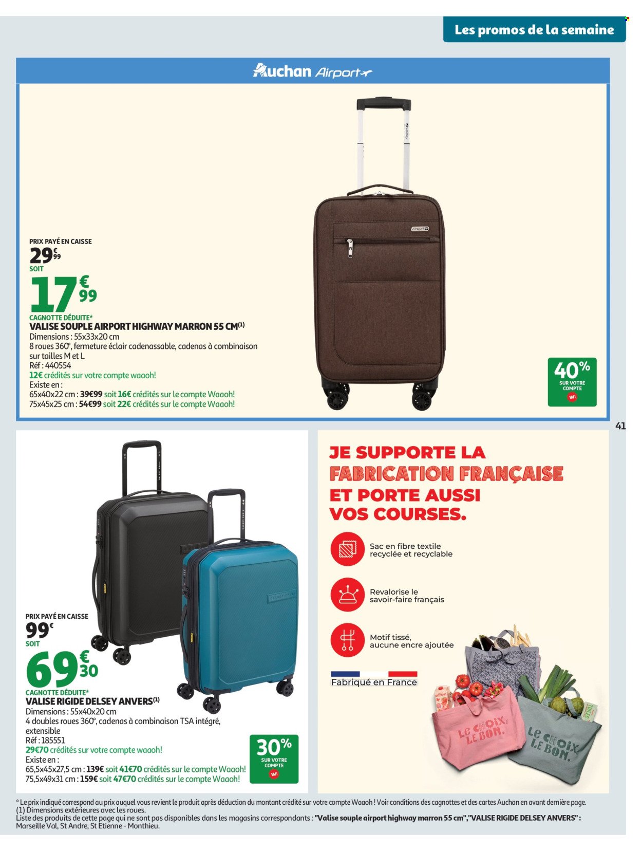 Catalogue AUCHAN - Promos XXL, rentrée