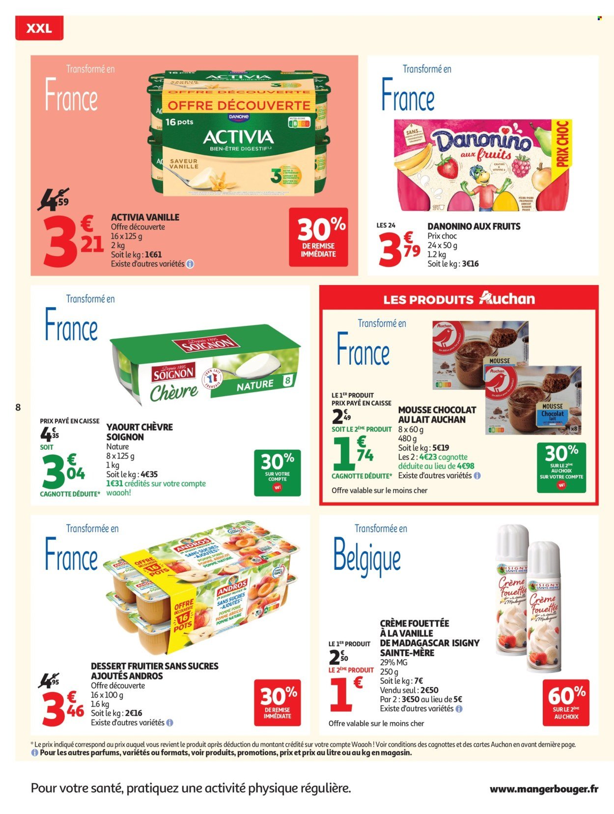 Catalogue AUCHAN - Promos XXL, rentrée