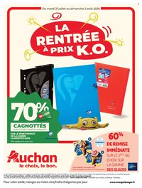 Catalogue AUCHAN - Promos XXL, rentrée