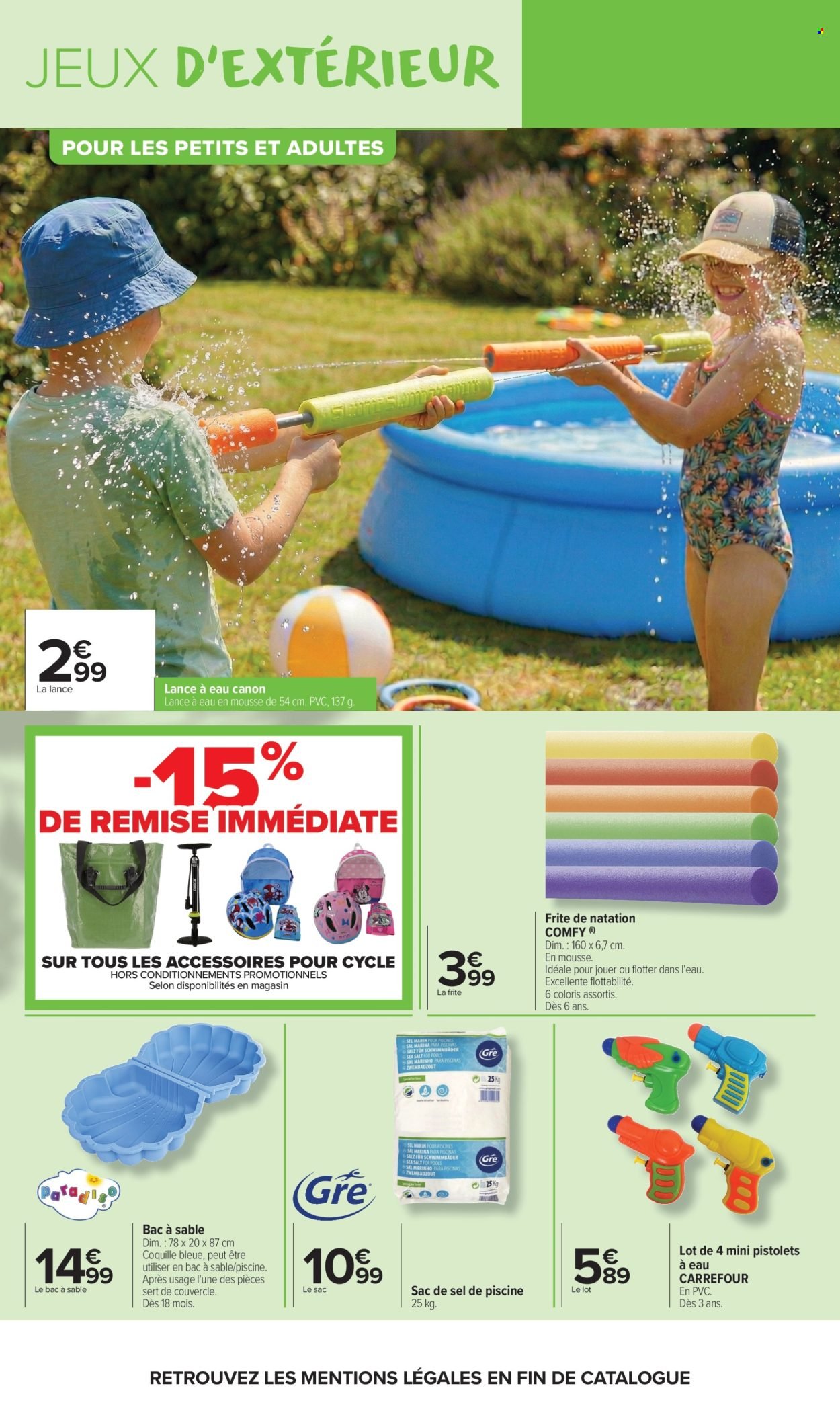 Catalogue CARREFOUR MARKET - JEUX, JOUETS PLEIN AIR ET VACANCES