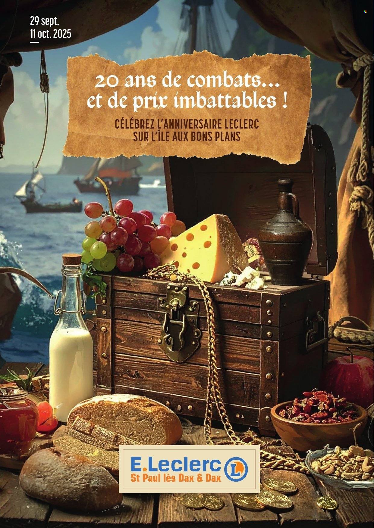 Catalogue E.LECLERC - ANNIV SAINT PAUL (2025-09-29 - 2025-10-11)