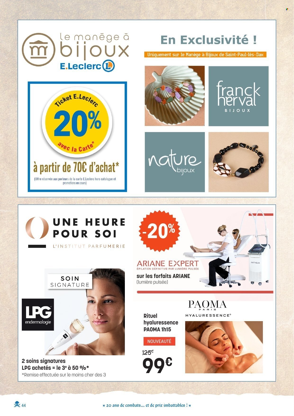 Catalogue E.LECLERC - ANNIV SAINT PAUL (2025-09-29 - 2025-10-11)