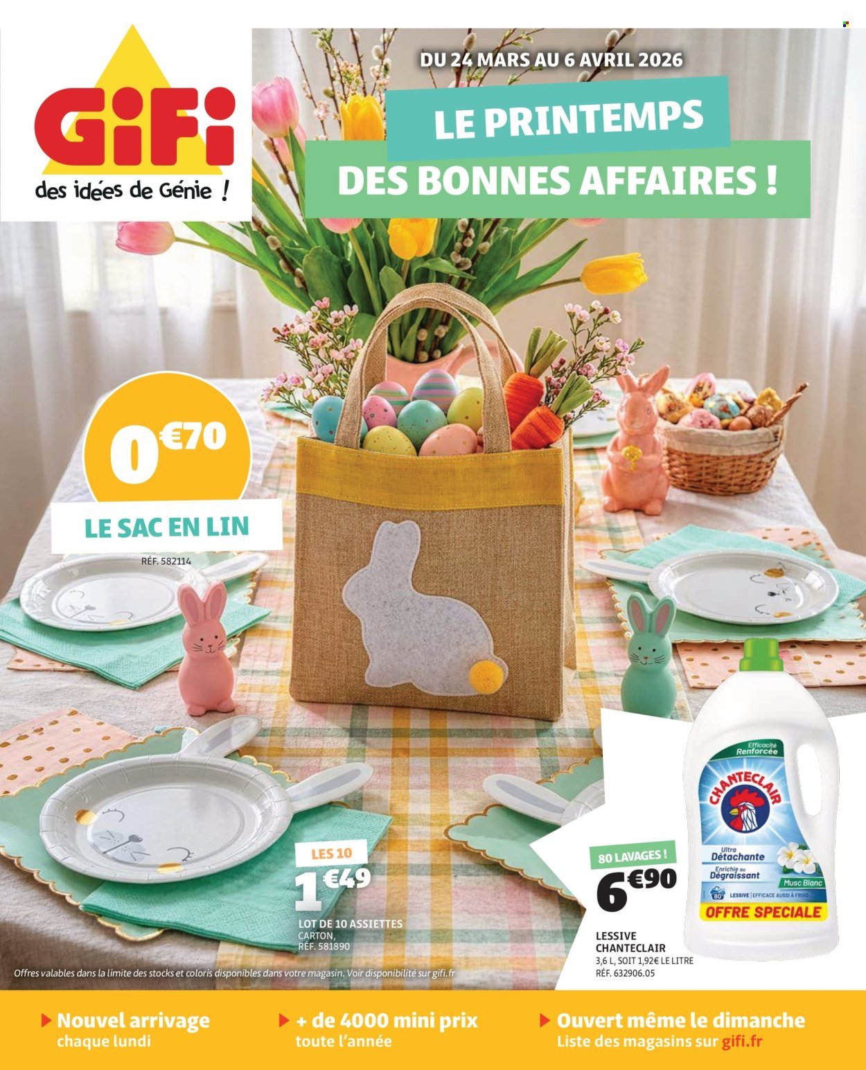 Catalogue GIFI - Le printemps des bonnes affaires