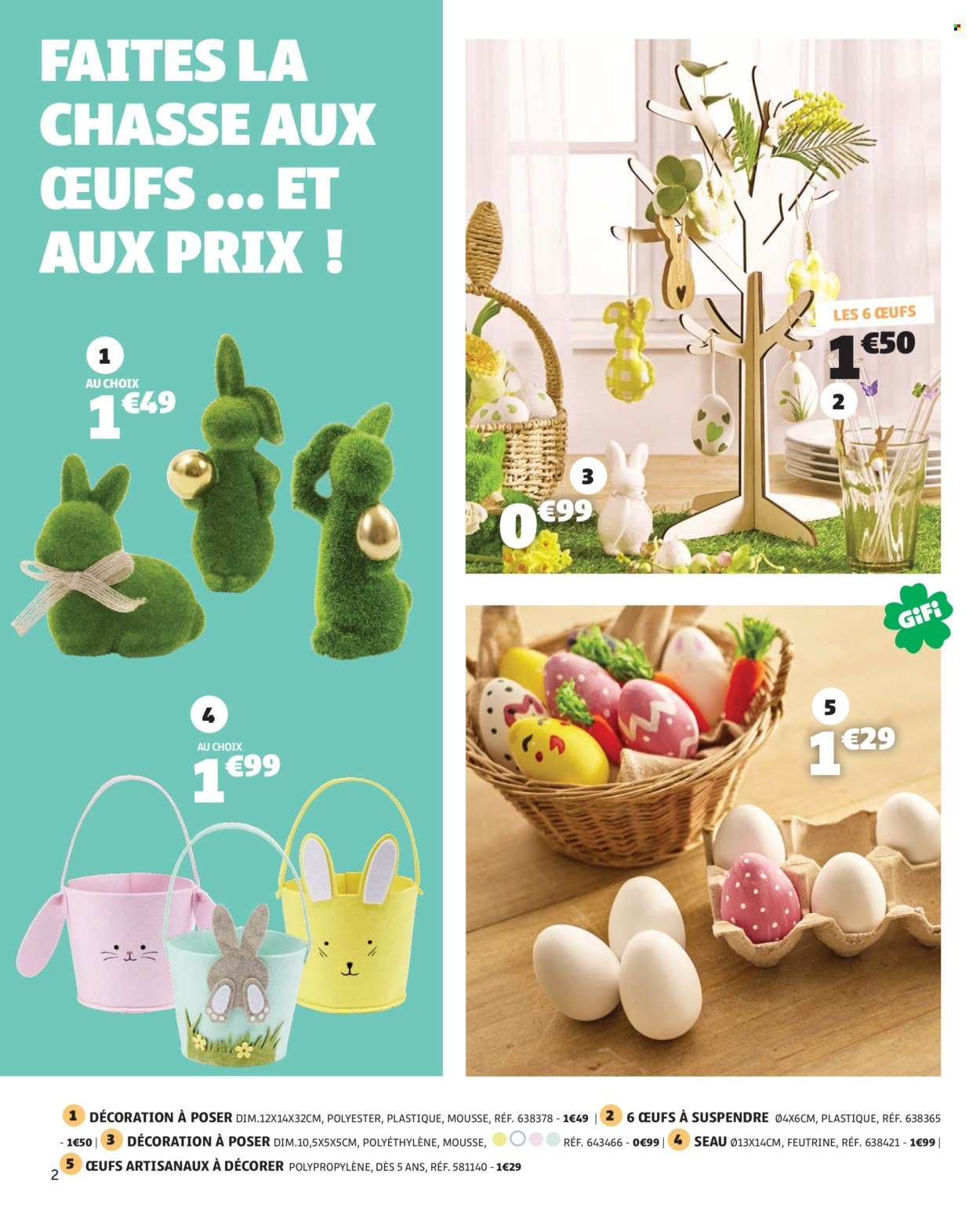 Catalogue GIFI - Le printemps des bonnes affaires