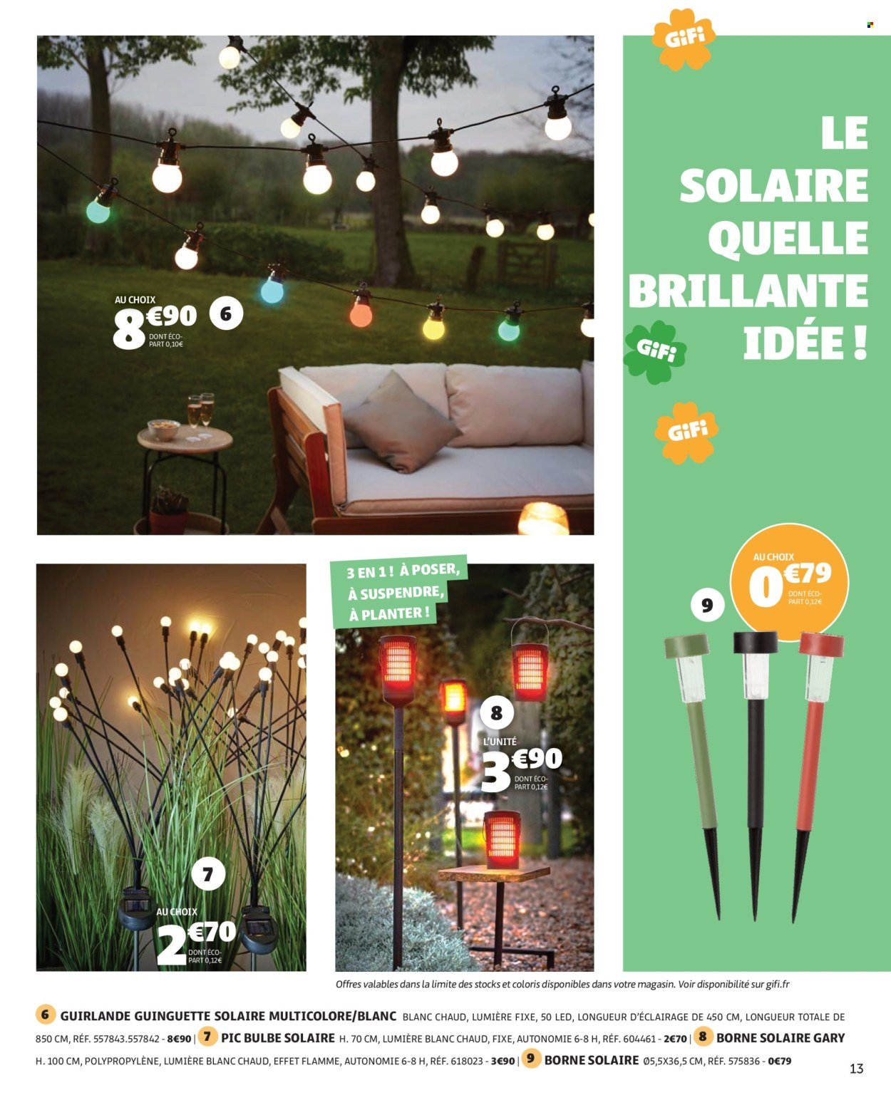 Catalogue GIFI - Le printemps des bonnes affaires (2026-03-24 - 2026-04-06)