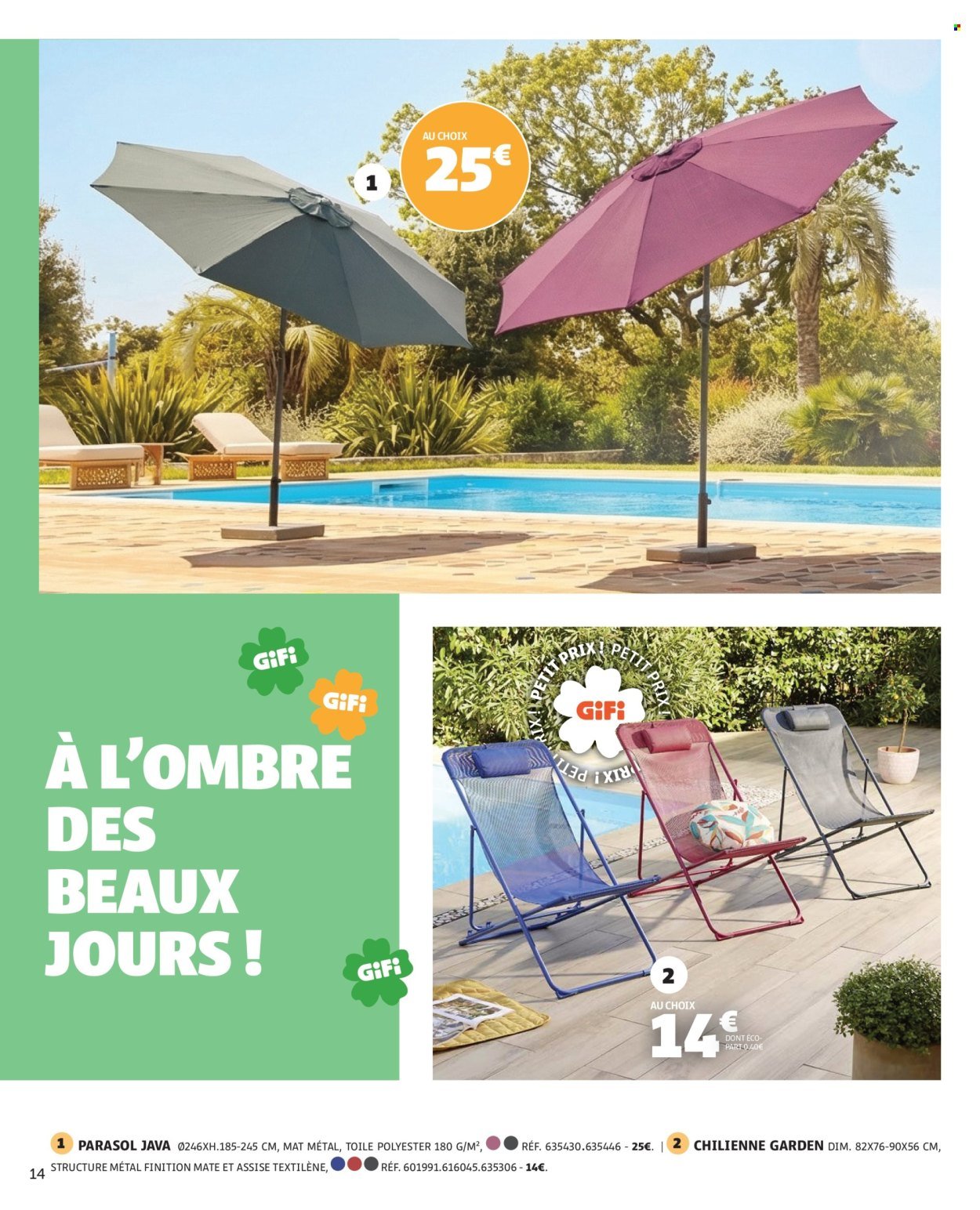 Catalogue GIFI - Le printemps des bonnes affaires (2026-03-24 - 2026-04-06)