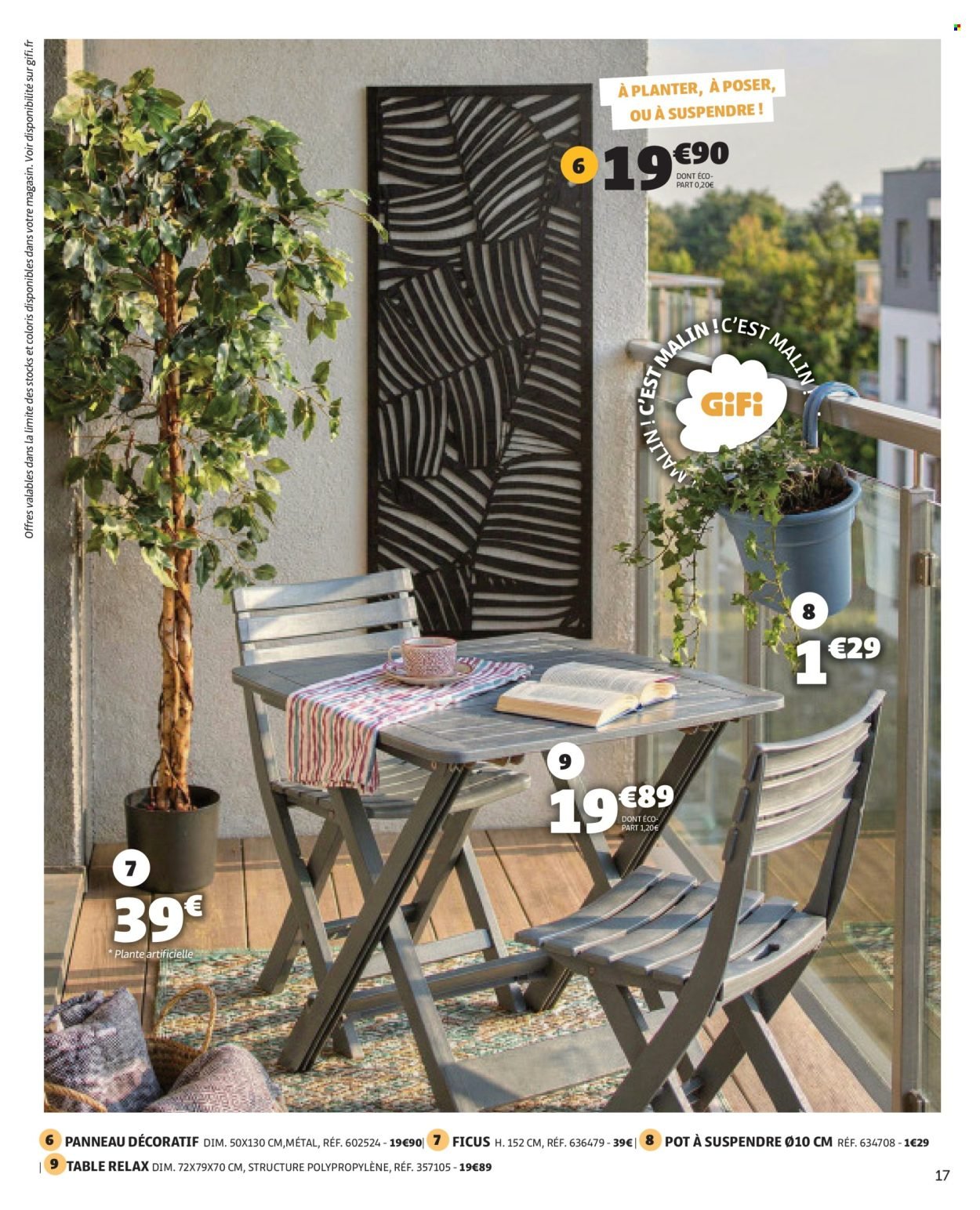 Catalogue GIFI - Le printemps des bonnes affaires