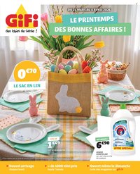 Catalogue GIFI - Le printemps des bonnes affaires