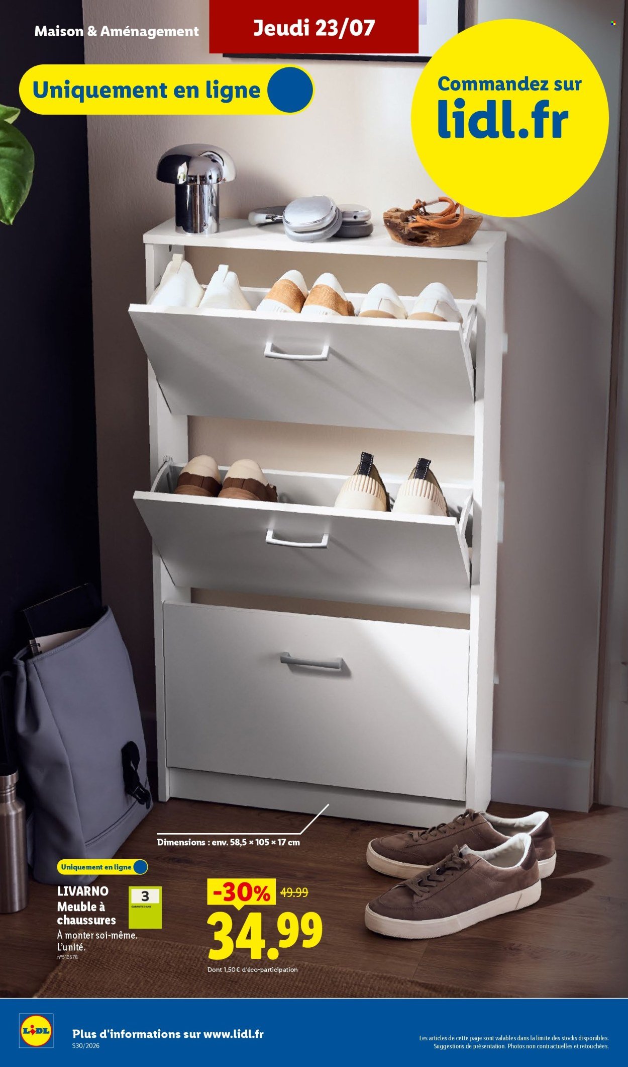 Catalogue LIDL - Les Exclus Web de la semaine
