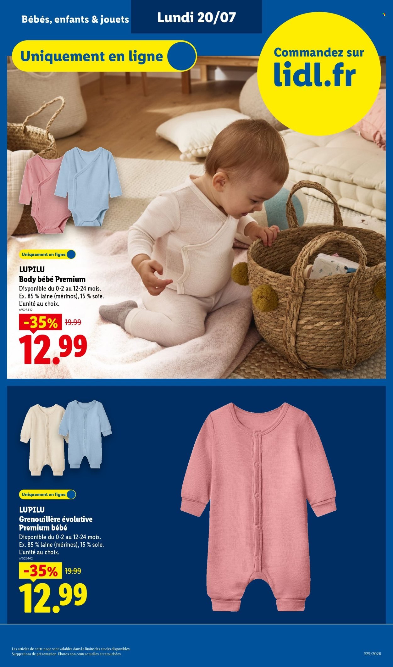 Catalogue LIDL - Les Exclus Web de la semaine