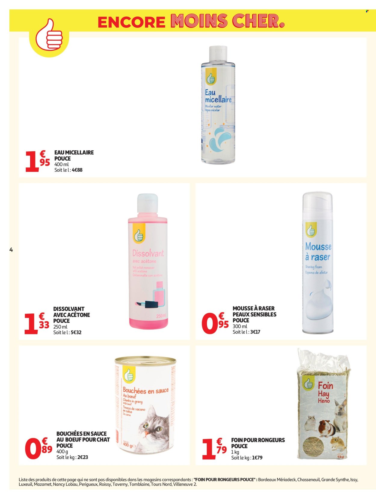 Catalogue AUCHAN - Petits prix marque Pouce (2026-05-19 - 2026-05-31)