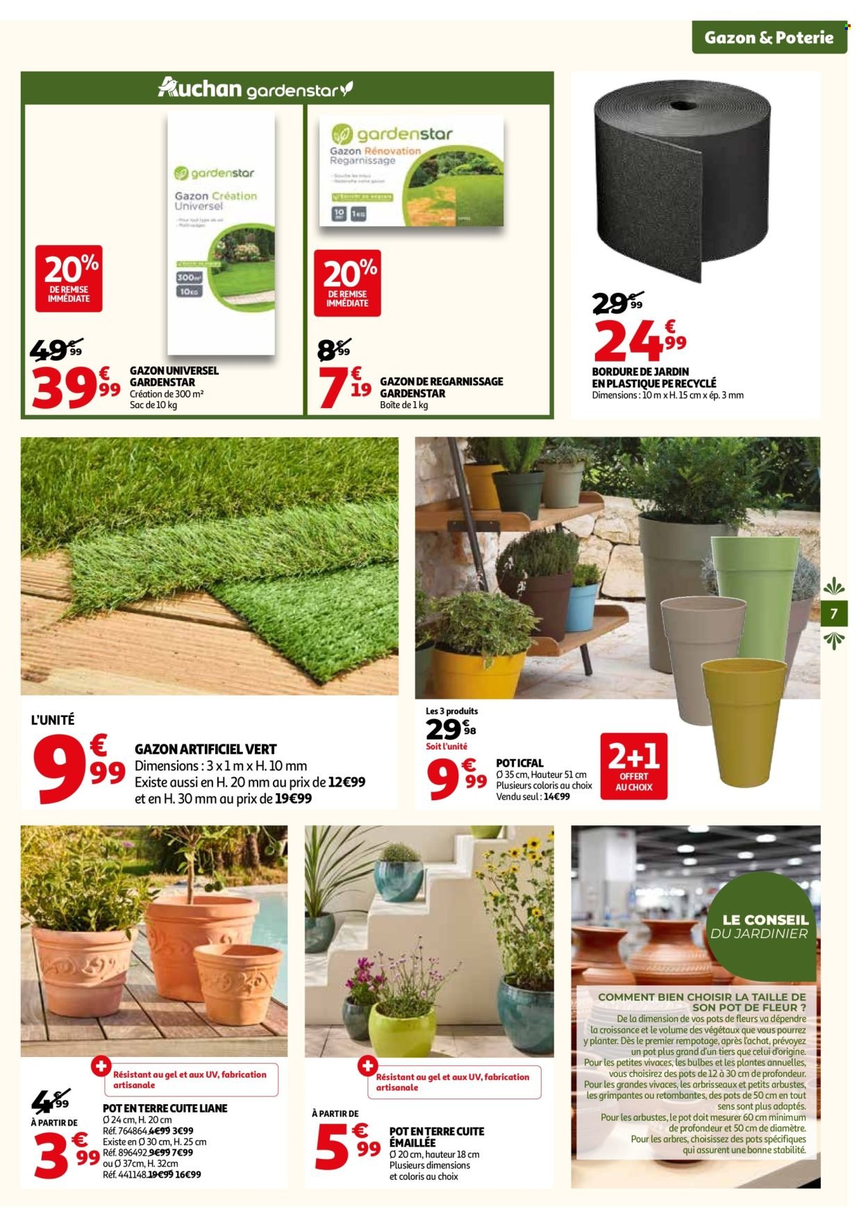 Catalogue AUCHAN - Invitez le soleil dans votre jardin
