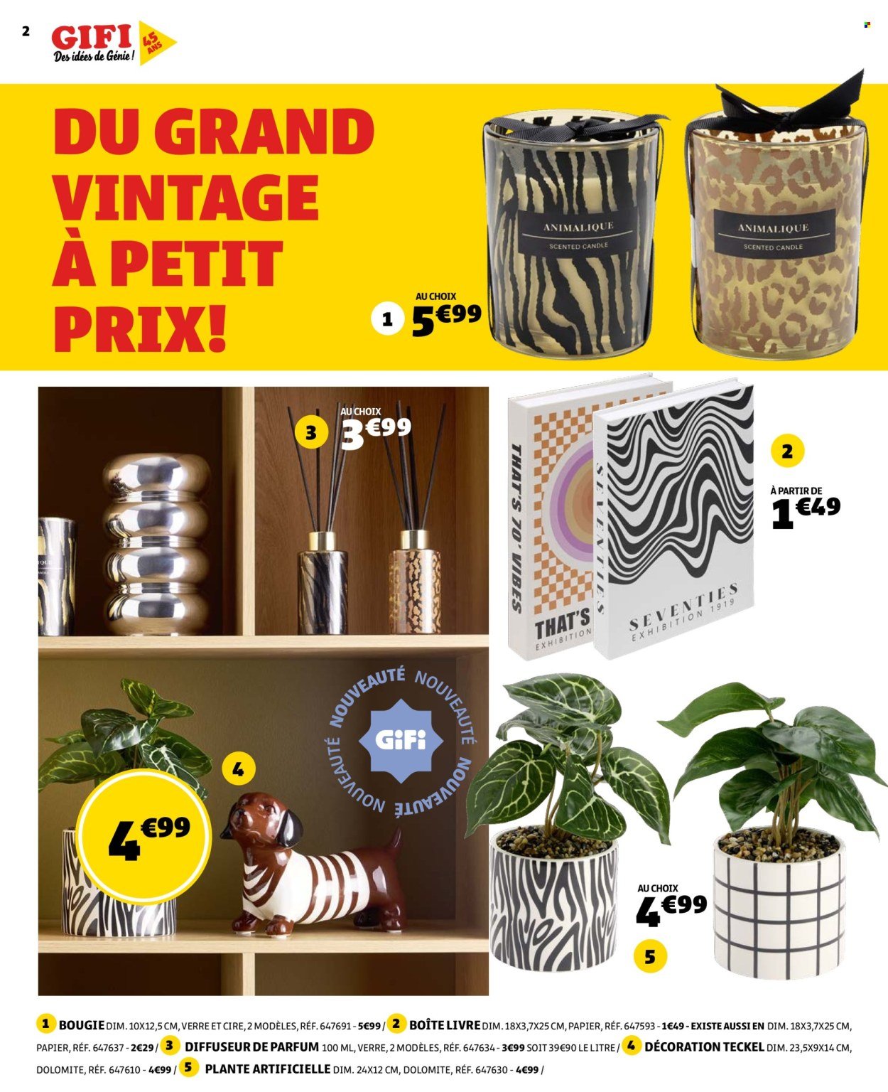 Catalogue GIFI - Notre anniversaire, c'est aussi le vôtre !