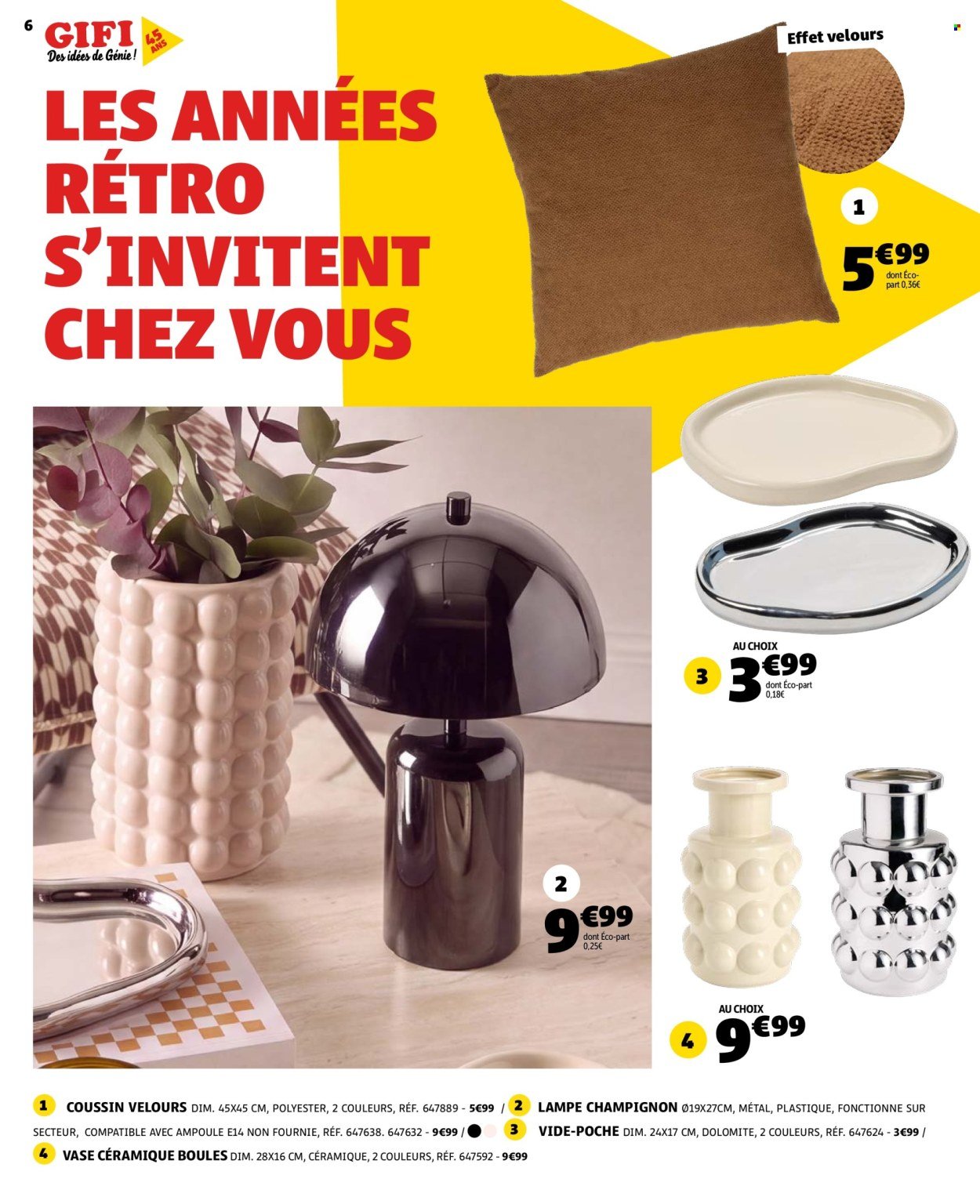 Catalogue GIFI - Notre anniversaire, c'est aussi le vôtre !