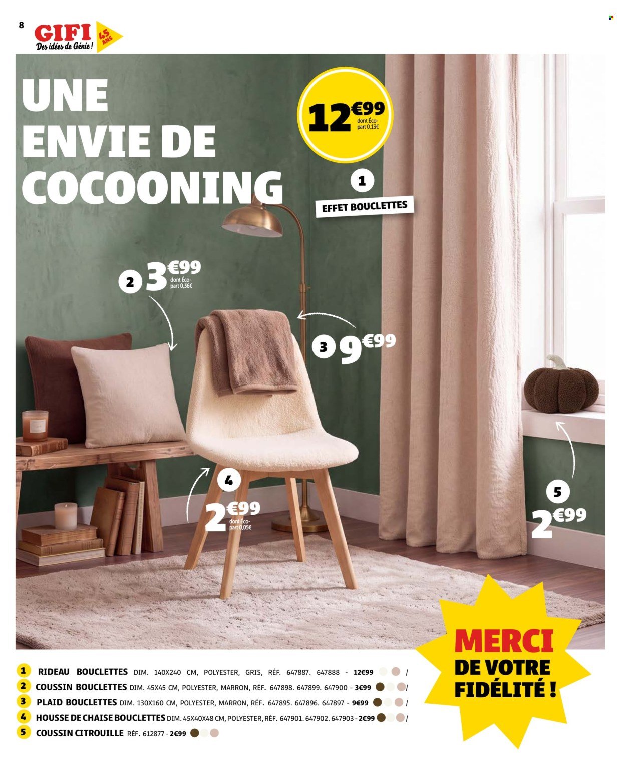Catalogue GIFI - Notre anniversaire, c'est aussi le vôtre !