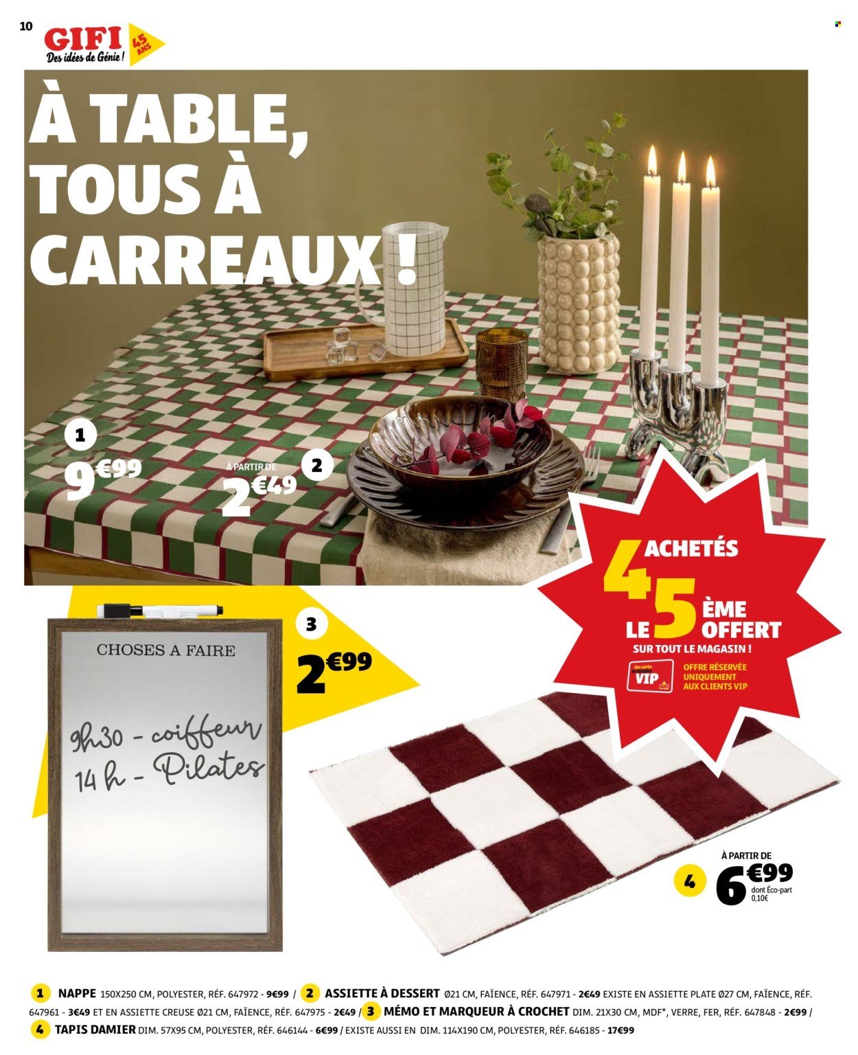 Catalogue GIFI - Notre anniversaire, c'est aussi le vôtre !