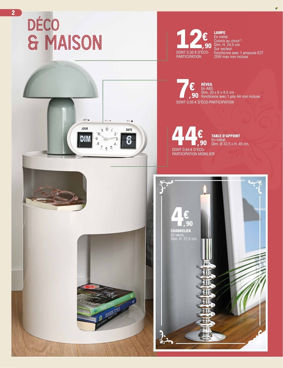 Catalogue E.LECLERC - EVENEMENT - cadeau / déco REGION