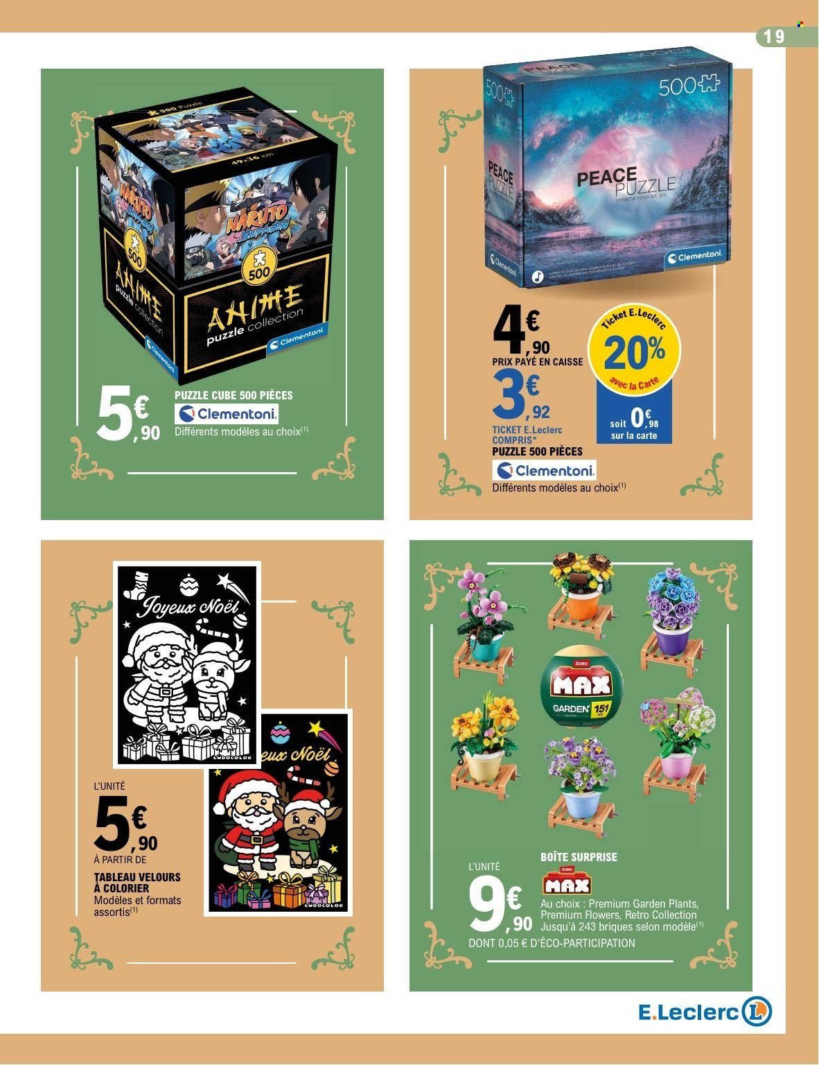 Catalogue E.LECLERC - EVENEMENT - cadeau / déco REGION