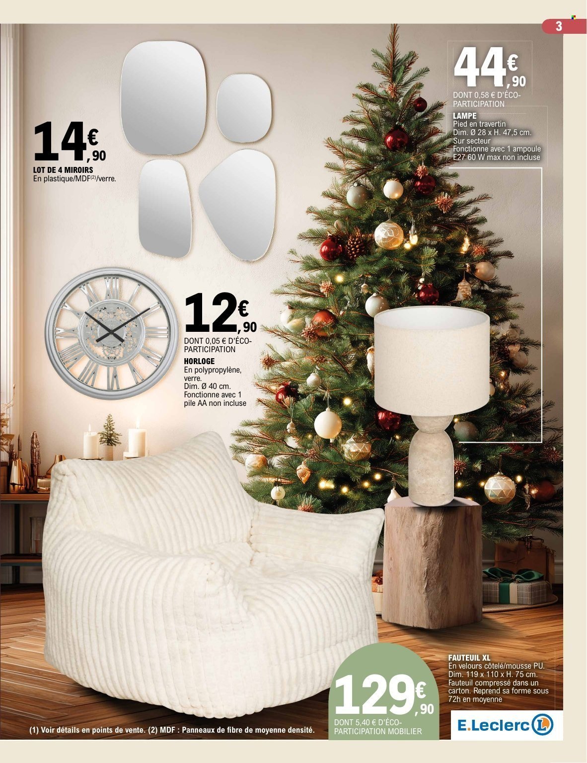 Catalogue E.LECLERC - EVENEMENT - cadeau / déco REGION