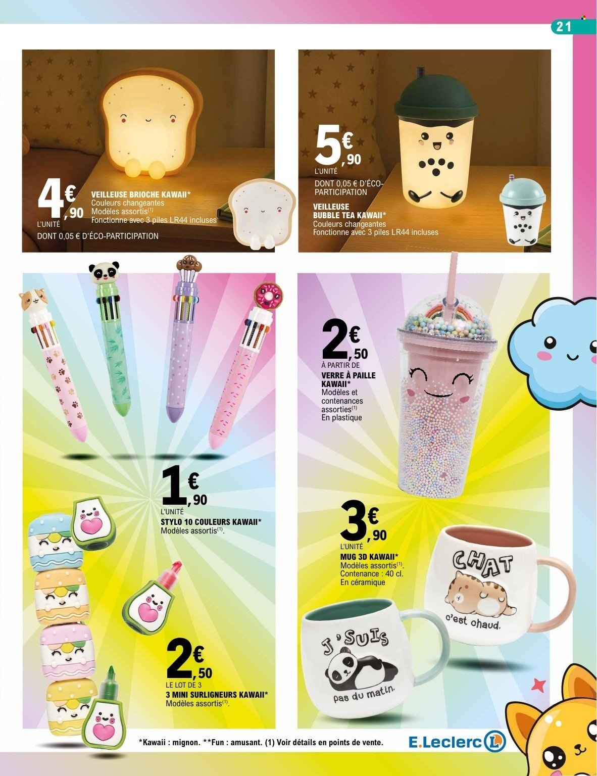 Catalogue E.LECLERC - EVENEMENT - cadeau / déco REGION