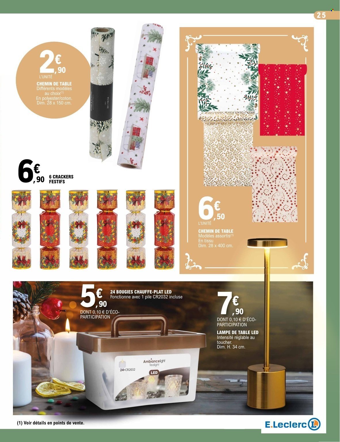 Catalogue E.LECLERC - EVENEMENT - cadeau / déco REGION