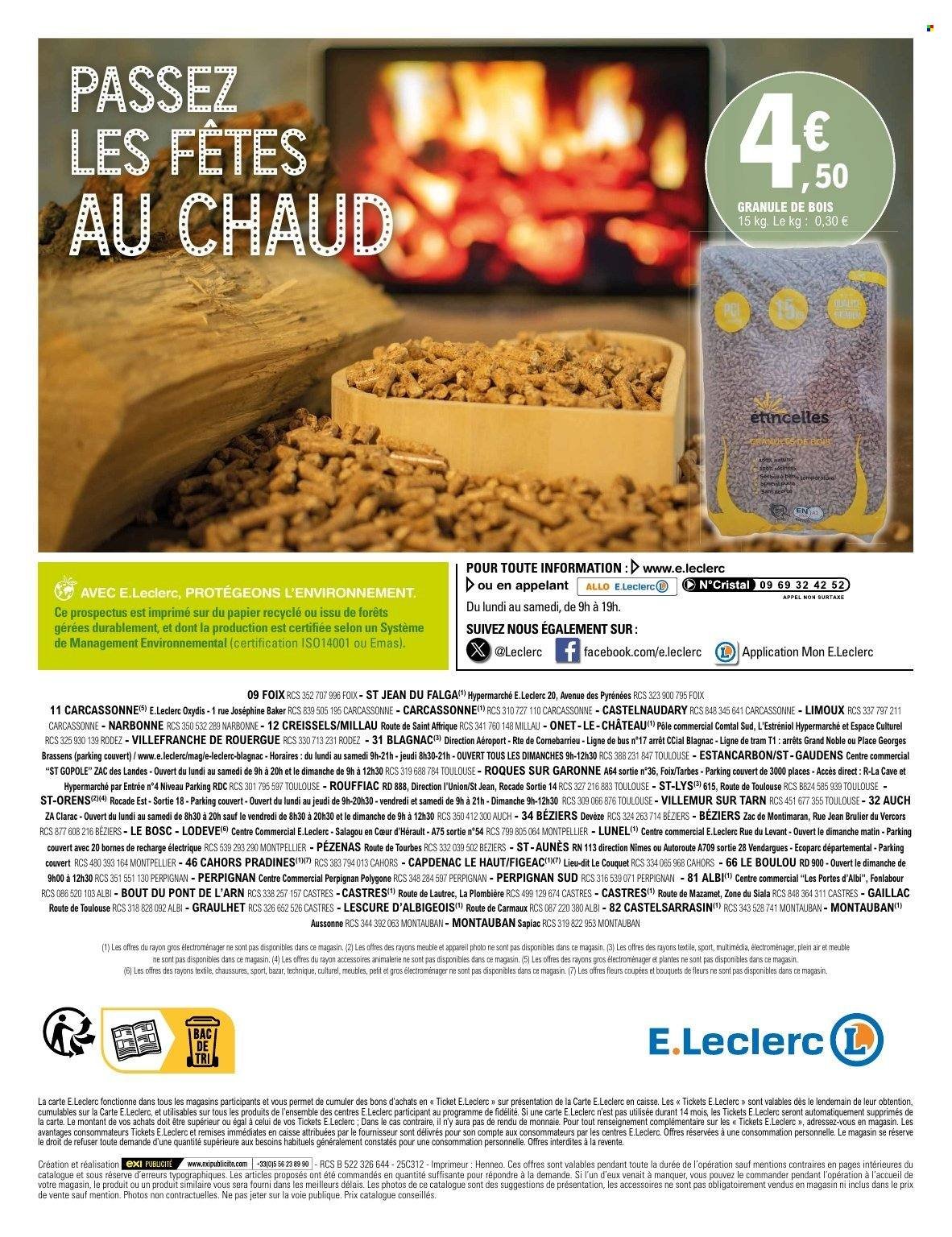 Catalogue E.LECLERC - EVENEMENT - cadeau / déco REGION
