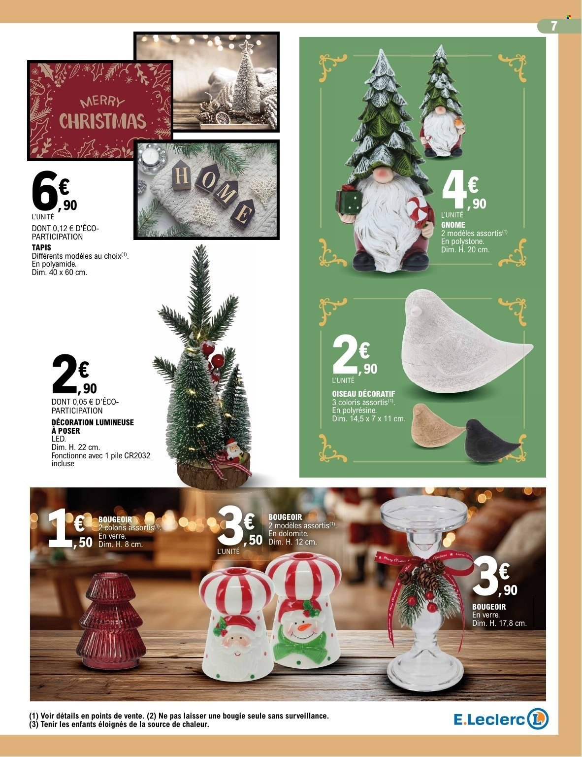 Catalogue E.LECLERC - EVENEMENT - cadeau / déco REGION